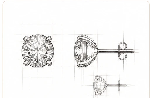 Boceto de aretes